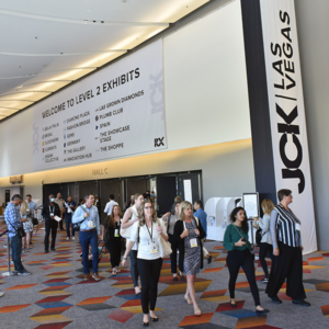 JCK Las Vegas 2022 hallway