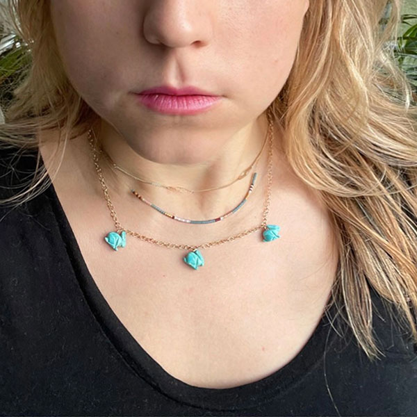 Katey Walker turquoise necklace