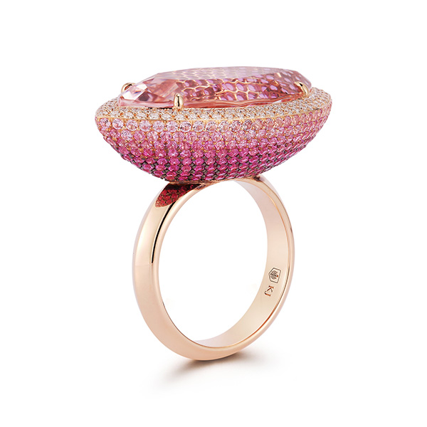 Katherine Jetter Morganite ombre ring