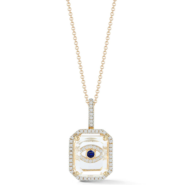 Mateo evil eye pendant