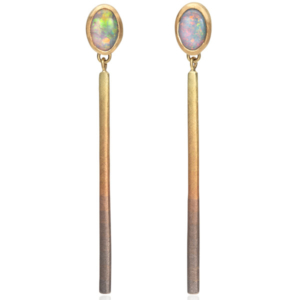 Rachel Jones Spectrum opal earrings