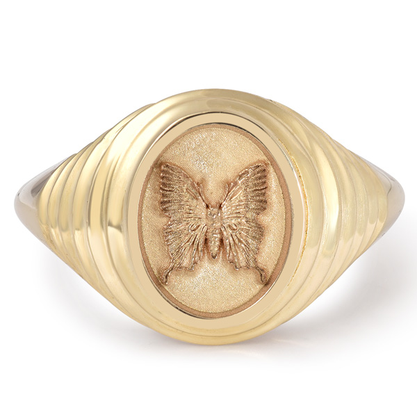 Retrouvai Fantasy butterfly ring
