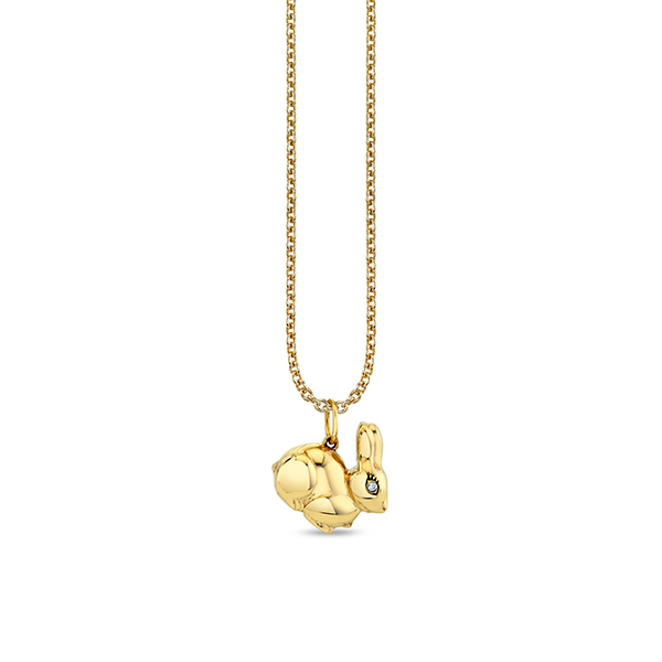 Sydney Evan rabbit necklace