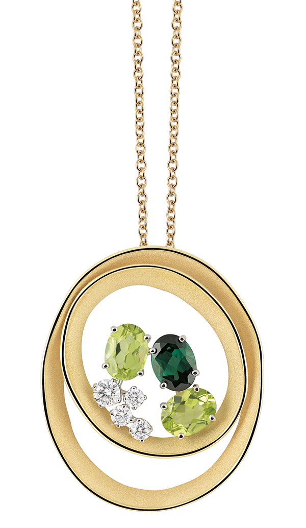 Annamaria Cammilli Dune green pendant