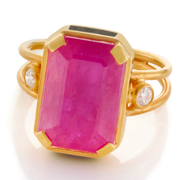 Holly Dyment ruby ring