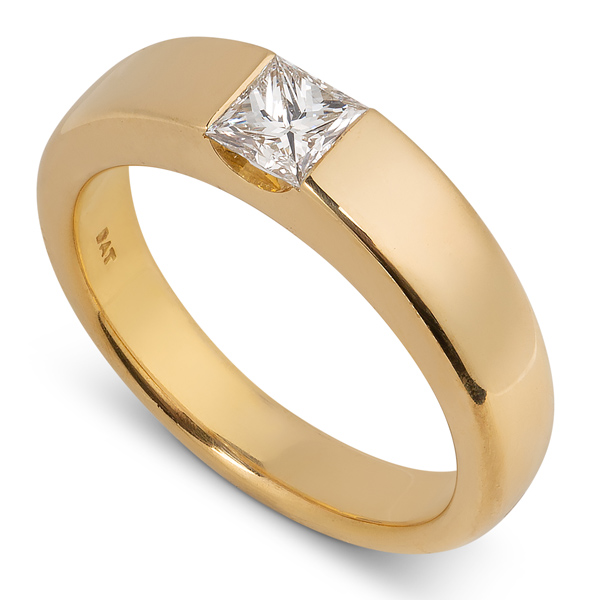 Jessie Thomas princess diamond ring