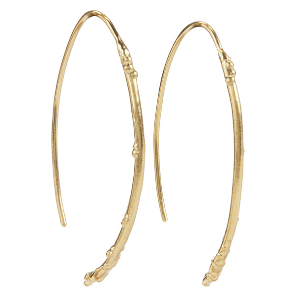 Judith Peterhoff Orno Slice earrings