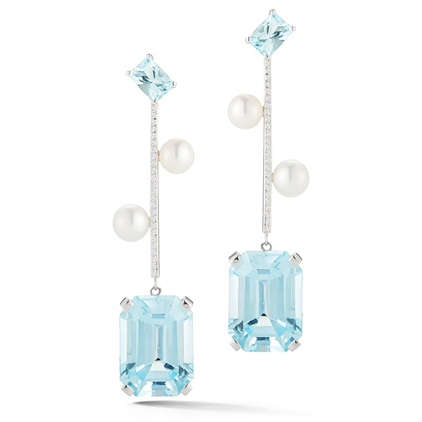 Mateo aqua BT earrings