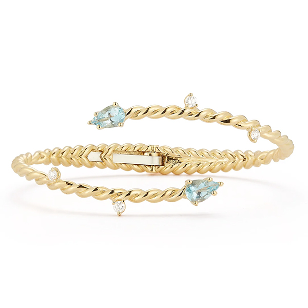 Renna Aqua wave bracelet