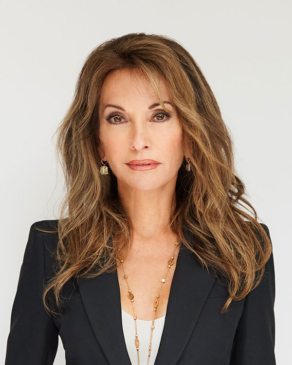 February 1, 2023, New York City, New York, USA: Actress SUSAN LUCCI seen  during the red carpet arrivals for the American Heart Associationâ€™s Go  Red for Women Red Dress Collection concert held