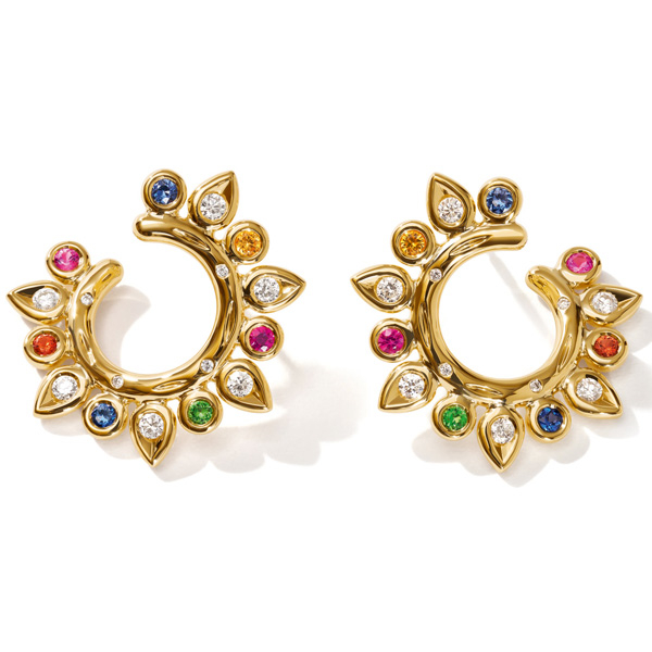 18K LOUIS VUITTON EDGE EARRINGS, Women's Fashion, Jewelry & Organizers,  Earrings on Carousell