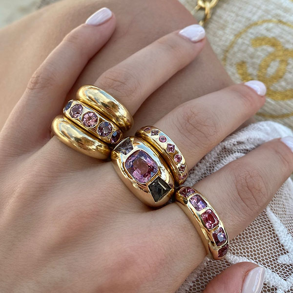 Claudia Mae rings