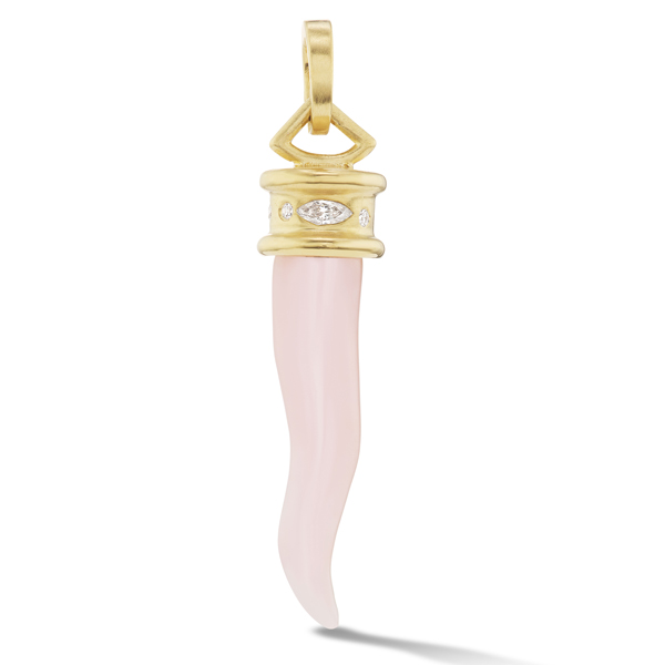 Emily Weld Collins pink opal Cornicello