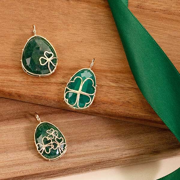 This Jewelry Gives the Four-Leaf Clover the Glow Up It Deserves - JCK