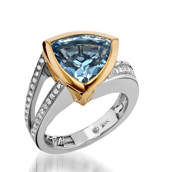 John Atencio aquamarine ring