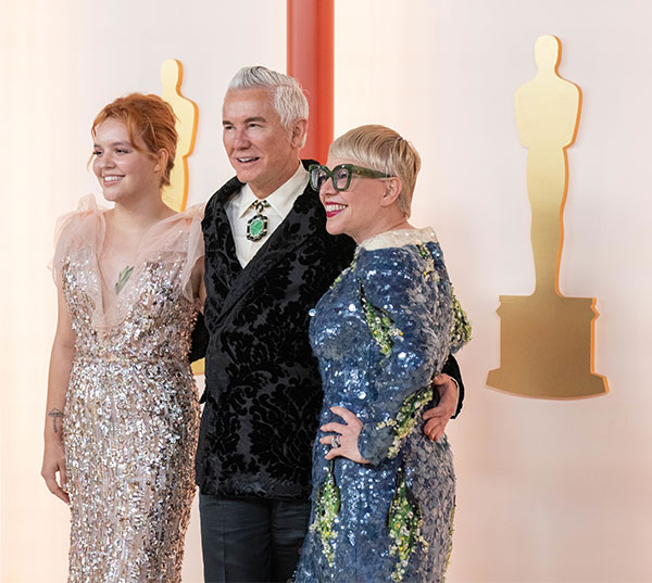 Lillian Baz Luhrmann Catherine Martin 2023 Oscars