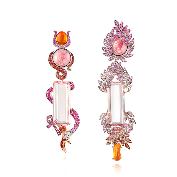 Lydia Courteille Antony Cleopatra earrings