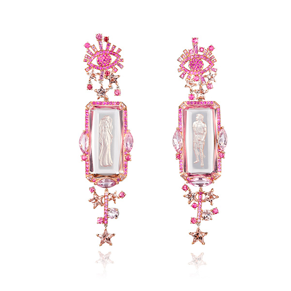 Lydia Courteille Tristan and Isolde earrings