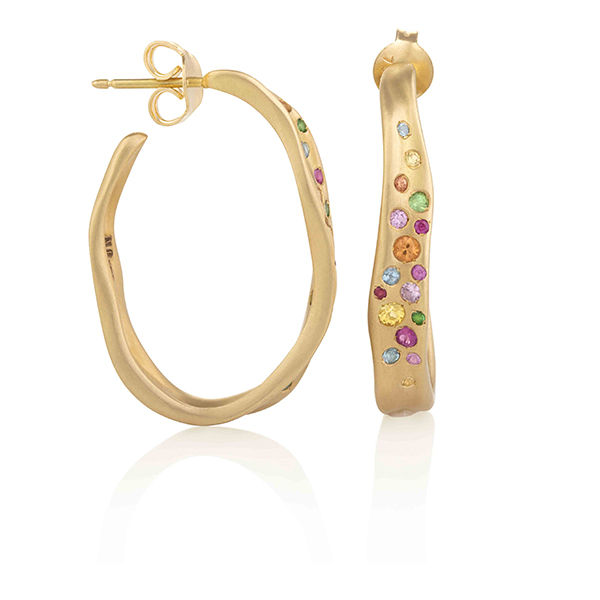 Nada Ghazal Baby Malak Oval hoops