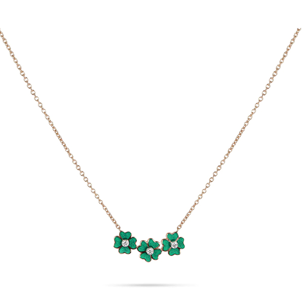 Yessayan clover necklace