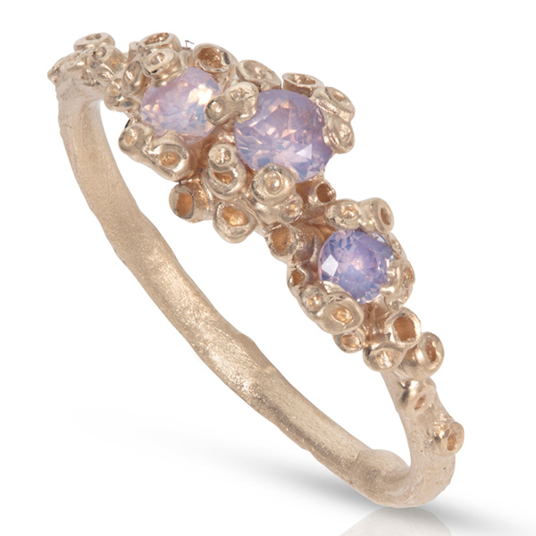 Ami Pepper opalescent Barnacle ring