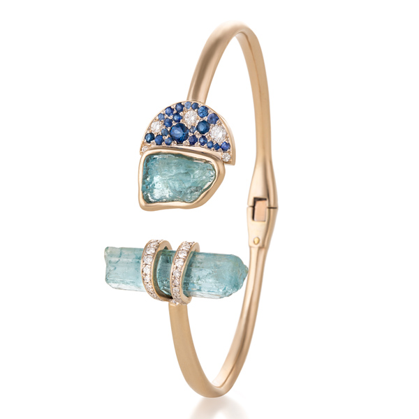 Clara Chehab aquamarine bracelet