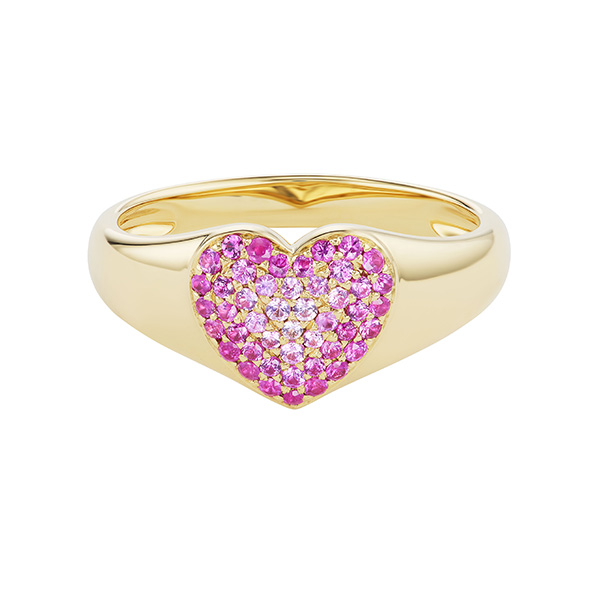 Emily P. Wheeler heart pinky ring