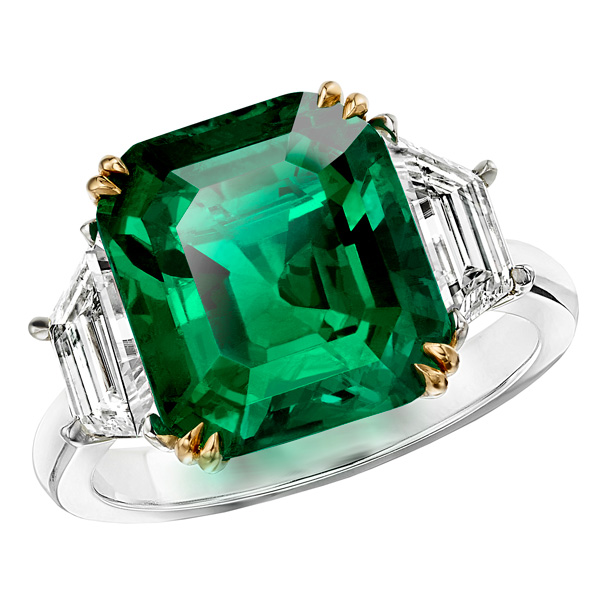 Jack Abraham emerald ring