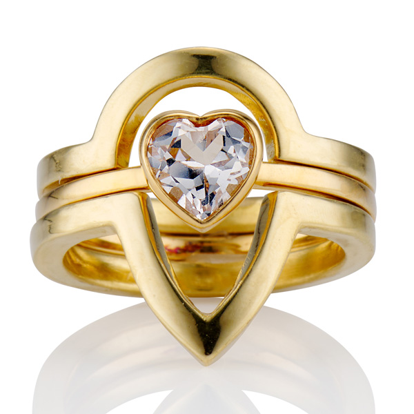 Katey Walker heart ring