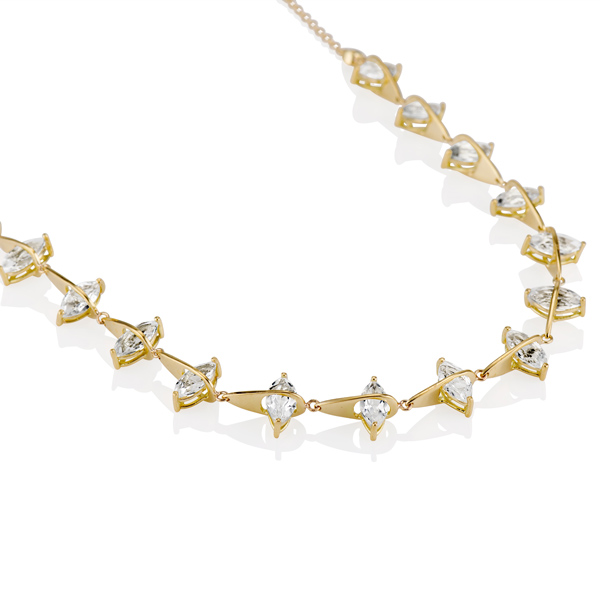 Katey Walker marquise necklace