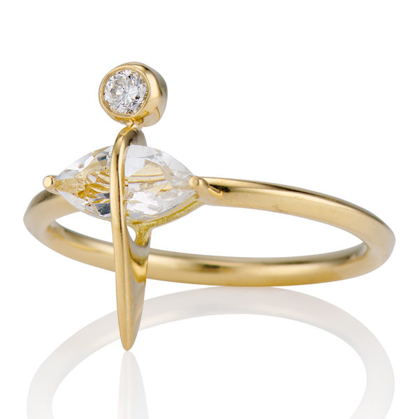 Katey Walker marquise ring