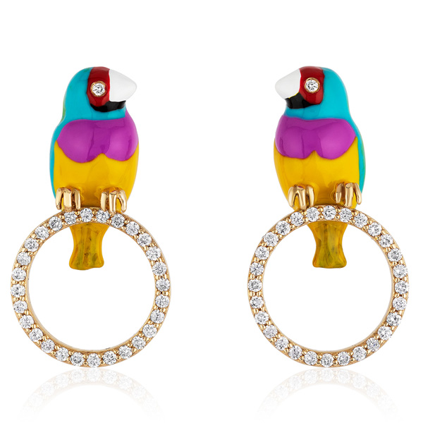 Onirikka Finch earrings
