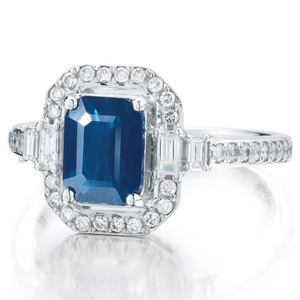 Royal Jewelry sapphire ring