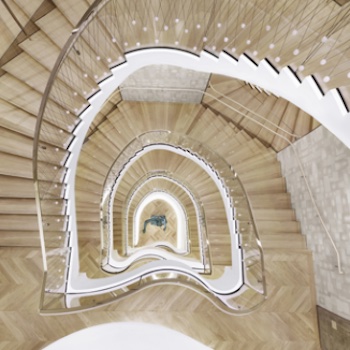 tiffany staircase