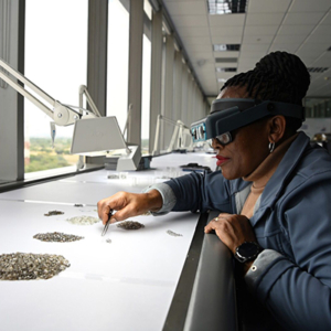 De Beers Sightholder diamond sorting