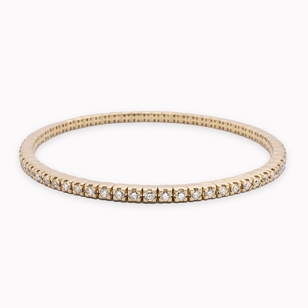 Eliza Page Gold Tennis Bracelet