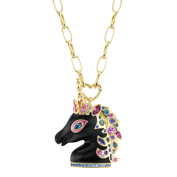 Emily P Wheeler unicorn pendant