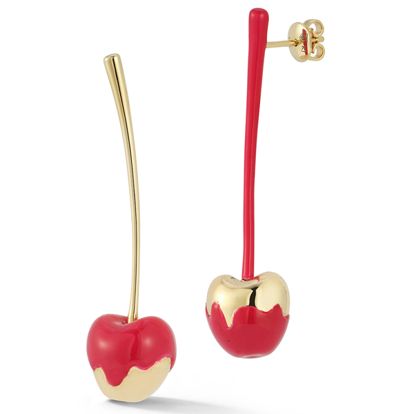 Katherine Jetter cherry earrings