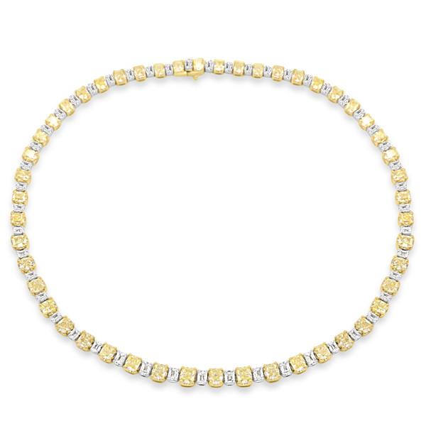La Marquise Jewellery yellow diamond necklace