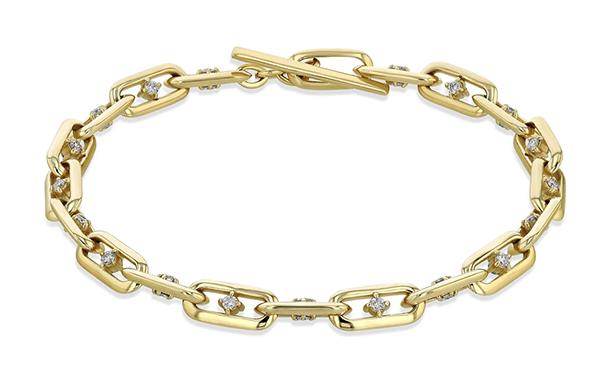 Lizzie Mandler Figaro Chain Bracelet