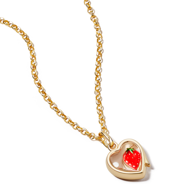 Loquet London strawberry charm