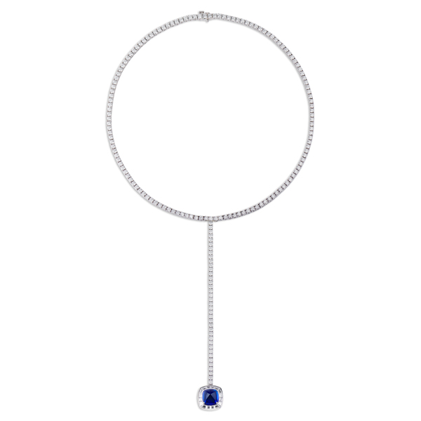 Sonya K Taylor tanzanite necklace