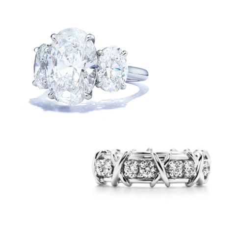 Tiffany diamond rings