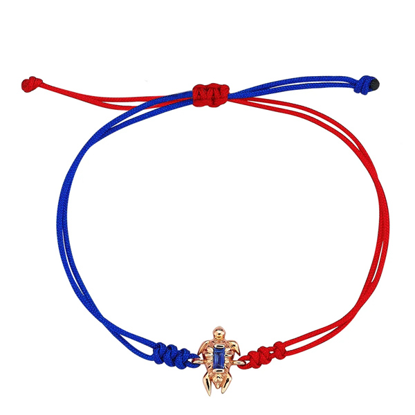 Kismet Milka tortoise cord bracelet