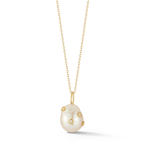 Mateo Baroque pearl pendant