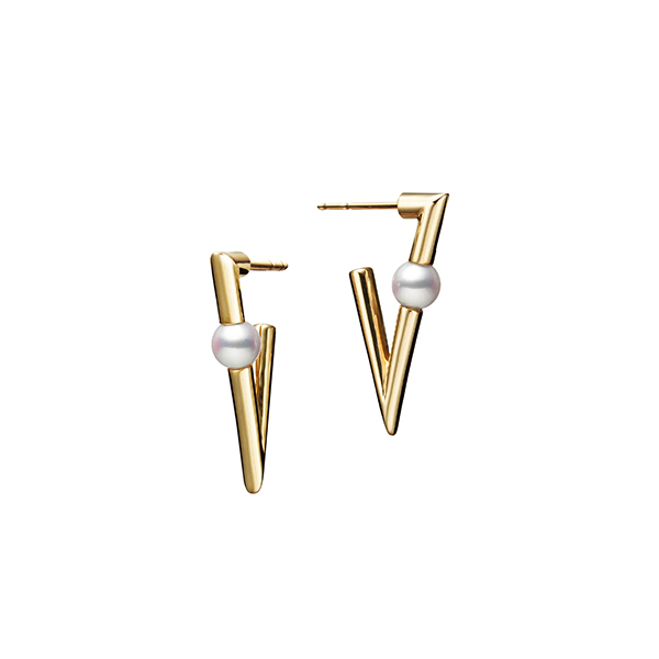 Mikimoto V Code earrings