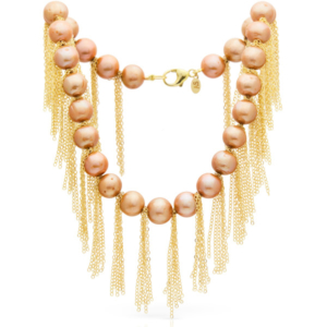 Anne Sisteron pearl fringe necklace