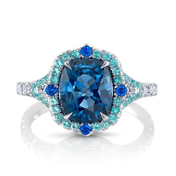 Omi Prive ring with hauyne