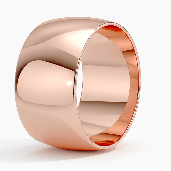 Brilliant Earth rose gold ring