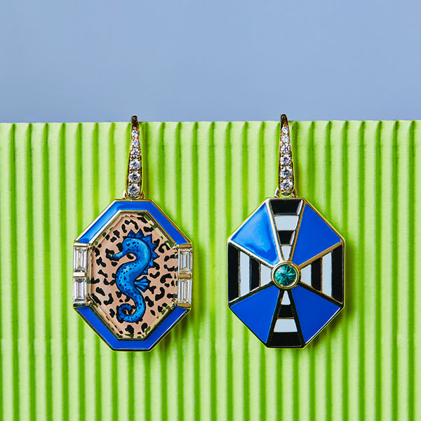 Francesca Villa Beach time earrings